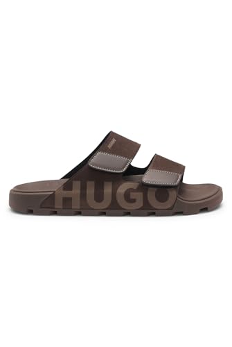 HUGO Evander chaussures à enfiler homme mocassins légers couleur sable
