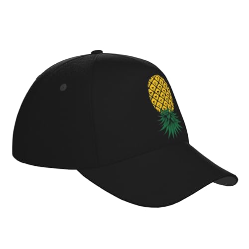 Upside Down Pineapple Baseball Hats for Men and Women - Classic Adjustable Hats3