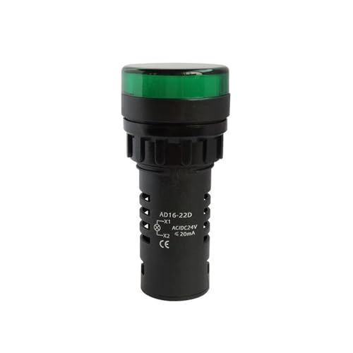 Voyant lumineux AD16-22D/g31 AC220V indicateur LED vert pour tableau