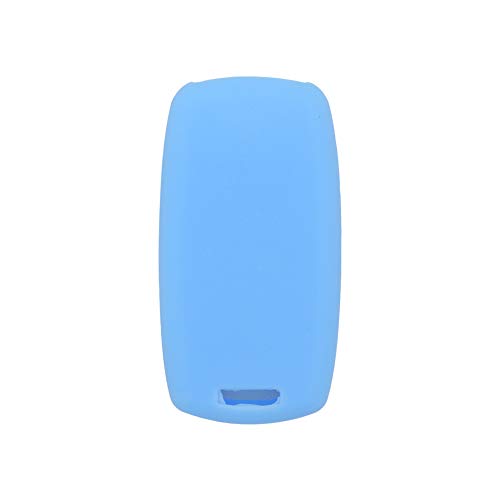 BROVACS Silicone Cover Protector Case Holder Skin Jacket Compatible with SUZUKI 2 Button Smart Remote Key Fob CV4544 Light Blue - Image 2