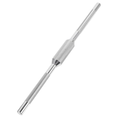 Soporte extensible para cowbell de doble varilla para batería, soporte ajustable para percusión, construcción robusta de acero, incluye hardware de montaje miniatura 1