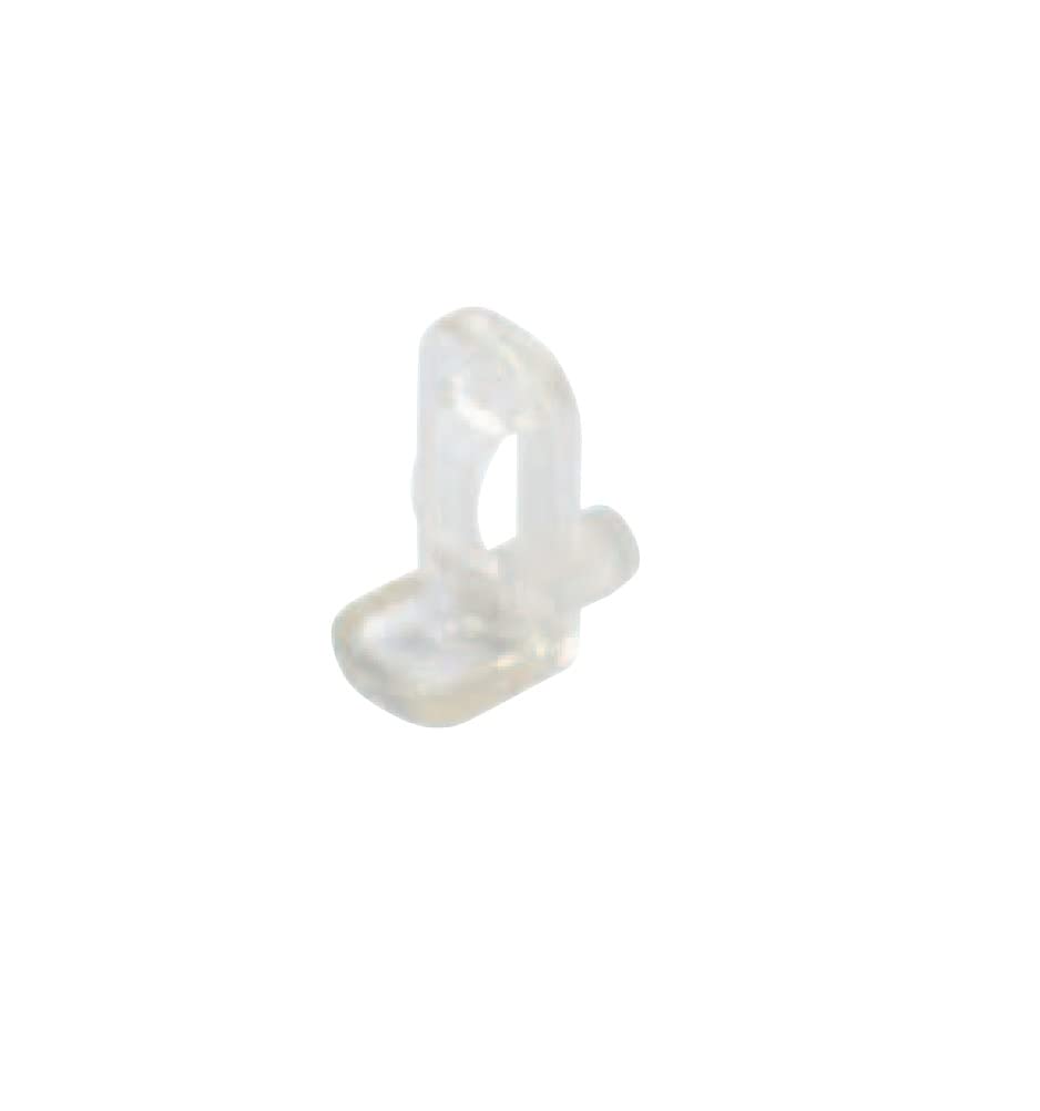 Solmer Ltd Transparent 12 Pcs X Hafele Glass Shelf Supports Pegs For 6Mm Shelf Thickness Ø5mm Holes