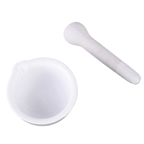 Mortero Cocina Mortero de porcelana cerámica 6ml y mezcla mortero, juego cuencos for moler, laboratorio, hierbas, cocina