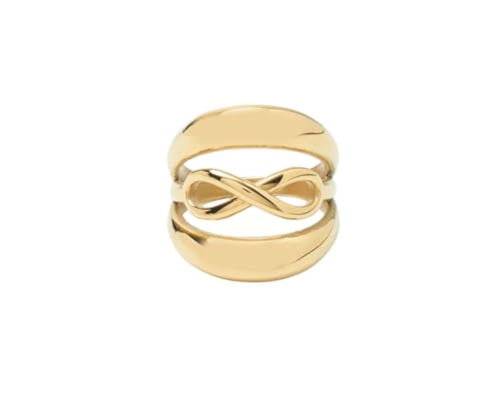 Women's Anti Tarnish Infinite Valor Gold Finger Ring