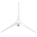 Produktbild Wind Generator Small Windkraftanlage Kit 1200W 3 Schaufeln Generator Power Parts Turbines Kit für das Laden zu Hause(Weiß 12V),Dynamo