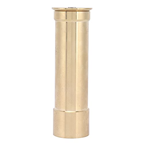 G1 Female Thread Fountain Nozzle Trumpet Flower Type Pool Pond Spray Head for Water Landscape Brass Material Easy Installation for Garden Pond