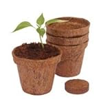 Wonder Soil Coir Pots with Wafers