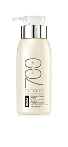 Biotop Professional 700 Keratin + Kale Shampoo 250Ml| Calming Chamomile|Paraben, SLS & Sulfate free|For Damaged, Coarse or Chemically Treated Hair