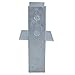 Concrete In Wooden Post U Support Base Bracket 100 x 100mm Decking 4PK
