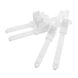 WATIIFUFU 4個 ベッドガードレールリフト レール固定コネクタ プロフェッショナルレールコネクタ ガイドレールジョイナー ベッドガードレール