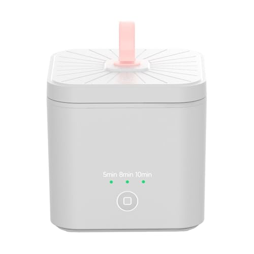 Pulitore ad Ultrasuoni, Pulitore ad Ultrasuoni Professionale per Protesi, Allineatore, Testina per Spazzolino con Timer | 45kHz | 200ML, macchina portatile per la pulizia ad ultrasuoni per gioielli