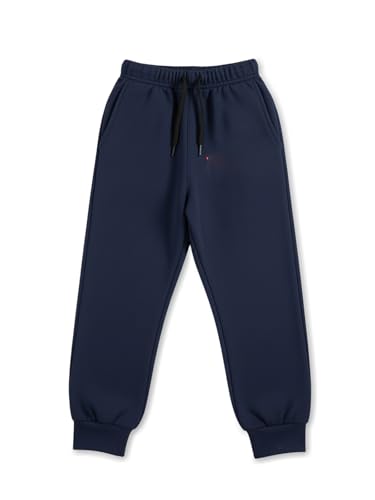 Image of Trampoline Cotton Trackpants for Kids Pack of 3 with Drawstrings & Ribbed Cuffs | Boys & Girls Joggers with Prints | Side Pockets Soft Waistband | Breathable & Stretchable Playwear