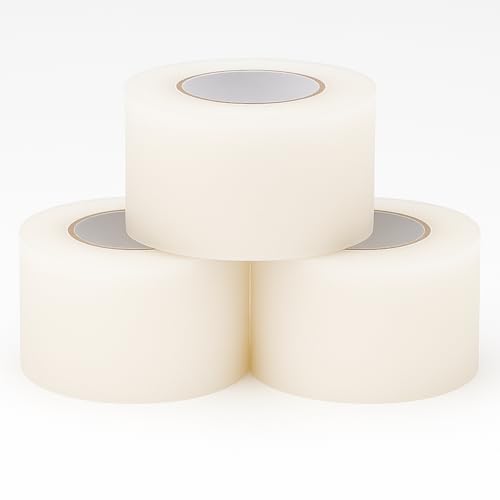 Trans Pore Surgical Tape 2.5cm x 9.1m (3 Rolls) | Hypoallergenic Transparent Medical for Skin Dressings Earrings and Blister Prevention| First Aid Suitable Sensitive Earring
