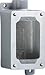 Hubbell-Killark SWB-1 Device Box, 1-Gang, Dead-End, Type SWB, 1/2", Aluminum