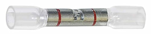 Sherco-Auto Clear Heat Shrink Butt Connector 22-18 Gauge - 50 Pack - Made in USA