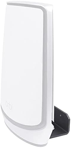 Metal Wall Mount for Orbi WiFi 6, Compatible with Orbi Tri-Band WiFi 6 Mesh System(RBK850)(RBK852)(RBK853)/(RBS750)(RBS751)(RBK752)/(AX4200)(AX5700)(AX6000) (Black, 1 Pack)