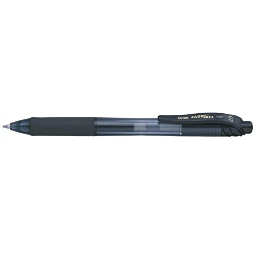 EnerGel X Retractable Roller Gel Pen, Black Ink, Dozen