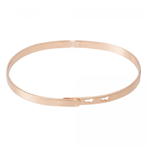 Bracelet JONC en Laiton Rosé - Message : TELLE Mere, TELLE Fille Cover