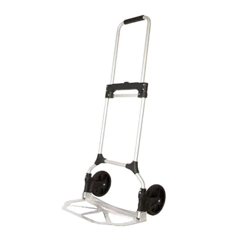 Carretilla plegable de mano con ruedas aluminio 100kg miniatura 1