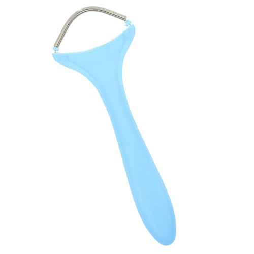HEALEEP Depiladora Facial Manual Resorte para Depilación Facial Femenina, Dispositivo Compacto Azul para Depilación Indolora y Precisa en Cara y Cuerpo, Herramienta Portátil para Cuidado