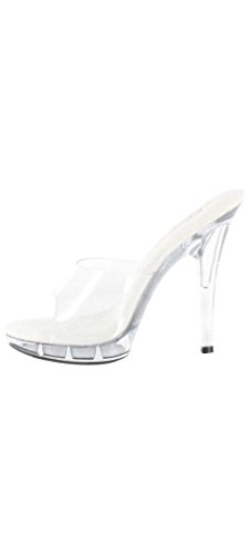 Ellie shoes, m-vanity 5in pump clear ten2