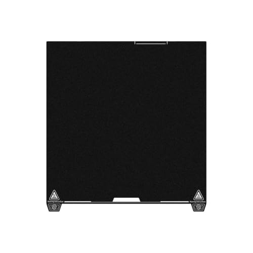 Plaque en résine époxy 370x370mm pour Creality K2 Plus, haute planéité