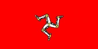 1000 Flags Isle of Man Manx Flag 150cm x 90cm : Amazon.ca: Patio