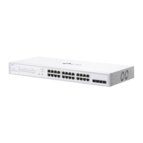 Miniatura 3 de TP-Link Festa FS328GP - Switch Ethernet PoE, 28 Puertos, 24 PoE, 250W | 28 Puertos Gigabit. Potencia PoE 250W. Plug & Play, No Necesita Configuración. Carcasa Metálica. QoS.