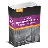 Complete Home Health ICD-10-CM Diagnosis Coding Manual, 2019 1683087429 Book Cover