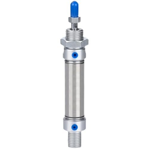 Cilindro de acero inoxidable MA16 con carrera variable para sistemas neumáticos compactos 3