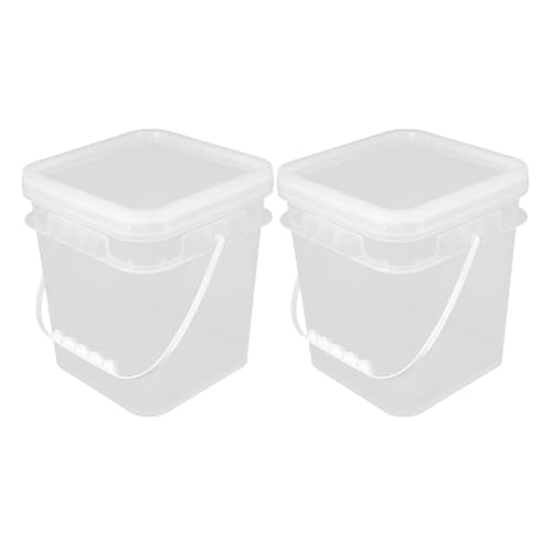 �H�i�O���[�h5L�V�[�����g�ۊǃo�P�c2�Z�b�g �ϖ��Ճv���X�`�b�N���y�C���g���[�e�� �h�� �痿�����p�y�C���g�o�P�c �h����� DIY