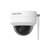 Foscam D4Z – IP-camera, wifi, voor buiten, gemotoriseerd, 4 MP, optische zoom, intelligente bewegingsdetectie, wit