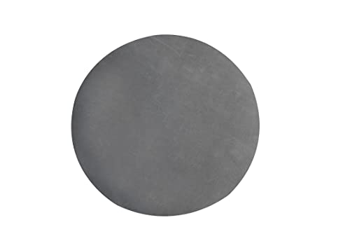 Furnish My Place Protective Pad Gripper, Thick Cushioning Pad, Keep Grips Area Rugs in Place, Skid Resistant Pad, Safe for All Floors and Finishes Including Hardwoods - 3' Round, Framed