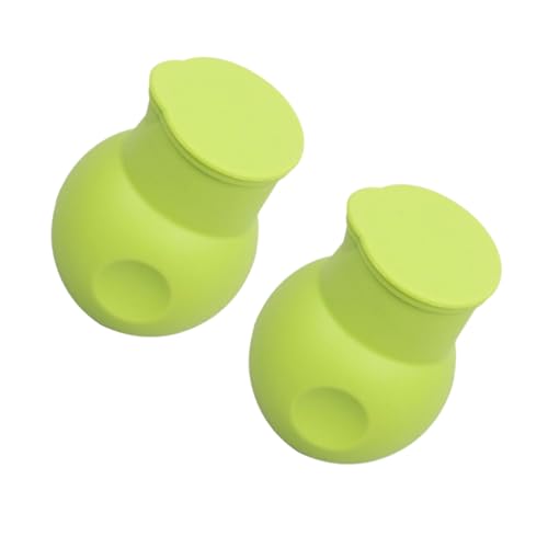 FUNOMOCYA 2pcs Silicone Chocolate Melting Pot Tool for Melting Butter Chocolate and Sauces Microwave Easy Pouring Design Dishwasher