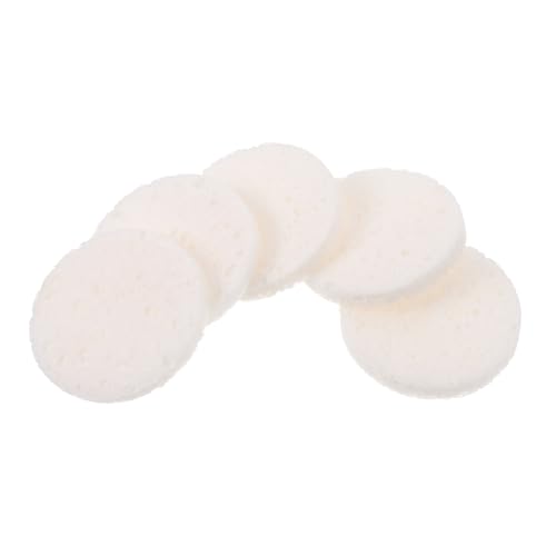 Ipetboom 50Pcs White Wood Pulp Cotton Cleansing Sponges for Facial Cleaning Soft and Comfortable Face Powder for Makeup Removal and Skin Care