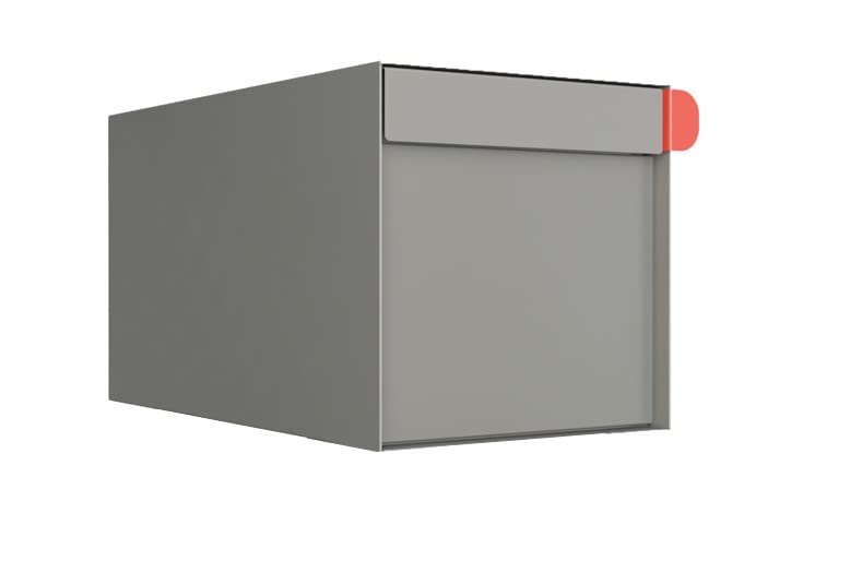 Amazon.com: Town Square Mailbox by Bravios - Large Capacity Gray ...