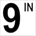 Inlays 9 In 5" Skid Resistant Pool Tile Cc610509