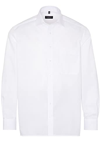 Preisvergleich Produktbild eterna Herren Hemd Comfort Fit Langarm Kent, W45 Langarm, Weiß