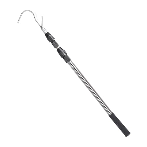 Herramienta de acero inoxidable tipo poste telescópico multifuncional Bed Buddy 7