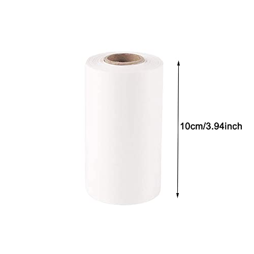 Nonstick Cake Tin Liner Cooking Sheets 10CM x 50M Silicone Coated Paper for Cake Tin for Cooking Meat, Vegetable - White - Image 3
