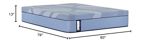 Image of Sealy Posturepedic Pro Haverford 13 inch Medium Tight Top Hybrid Mattress - Queen