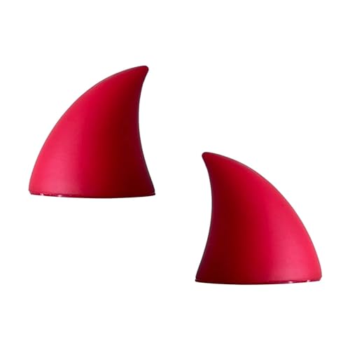 Okiyakusama 2 Piezas Decoraciones para Casco Accesorios Luminosos Divertidos Pegatinas de PVC Únicas Fáciles de Colocar Destacadas Navidad Re, Estilo E