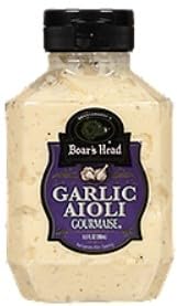Generic Boar's Head Garlic Aioli Gourmaise 9.5oz Bottle