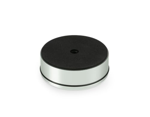 Poids de plaque Pro-Ject Record Puck S en aluminium argenté pour vinyle - 2