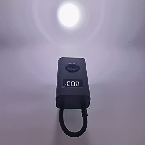 xiji Inflador de pneu, multifuncional 150 PSI leve sensor de pressão de pneu bomba de ar elétrica po