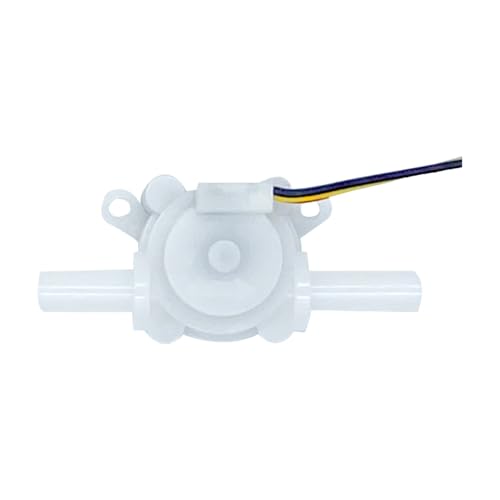 Capteur de débit d'eau impulsion jauge 1/4 pouces débitmètre électronique