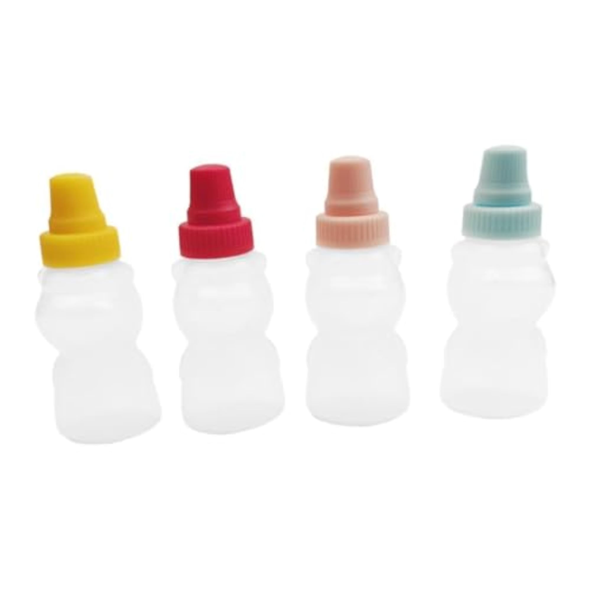 2x4 Pieces Refillable Tomato Ketchup Bottles Set