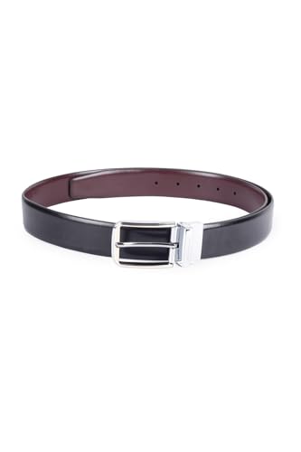 Image of Peter England Men Leather Reversible Belt