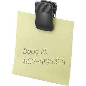 Cubicle Clips, Office Clips Holds Notes, Memos, Messages, Photos - Black - 24-Pack #TOP1