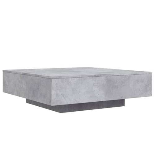 vidaXL Table Basse, Table d'Appoint, Bout de Canapé, Meuble de Salon Salle de Séjour Intérieur, Moderne, Gris Béton Bois d'Ingénierie